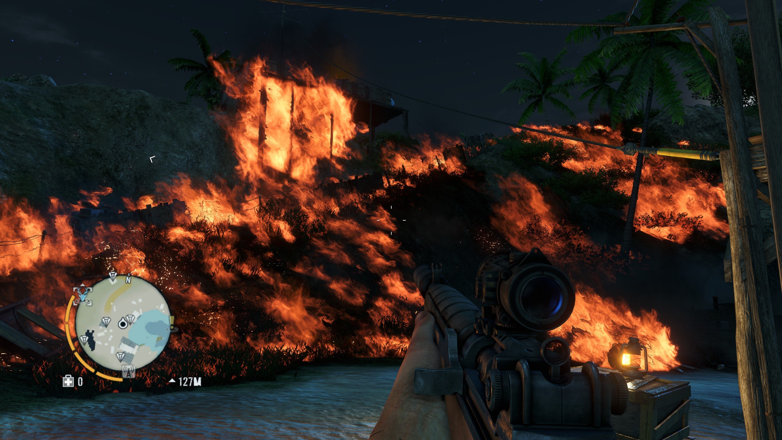 Destruction in Far Cry 3