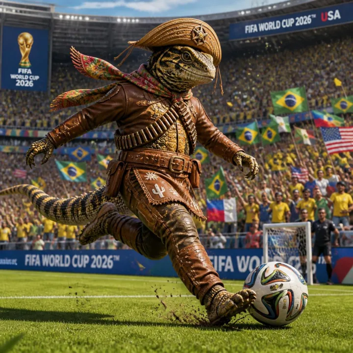 Calango na Copa do Mundo FIFA 2026 by Onton